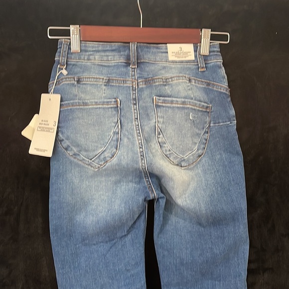 MIDRISE distressed skinny jeans - Picture 4 of 4